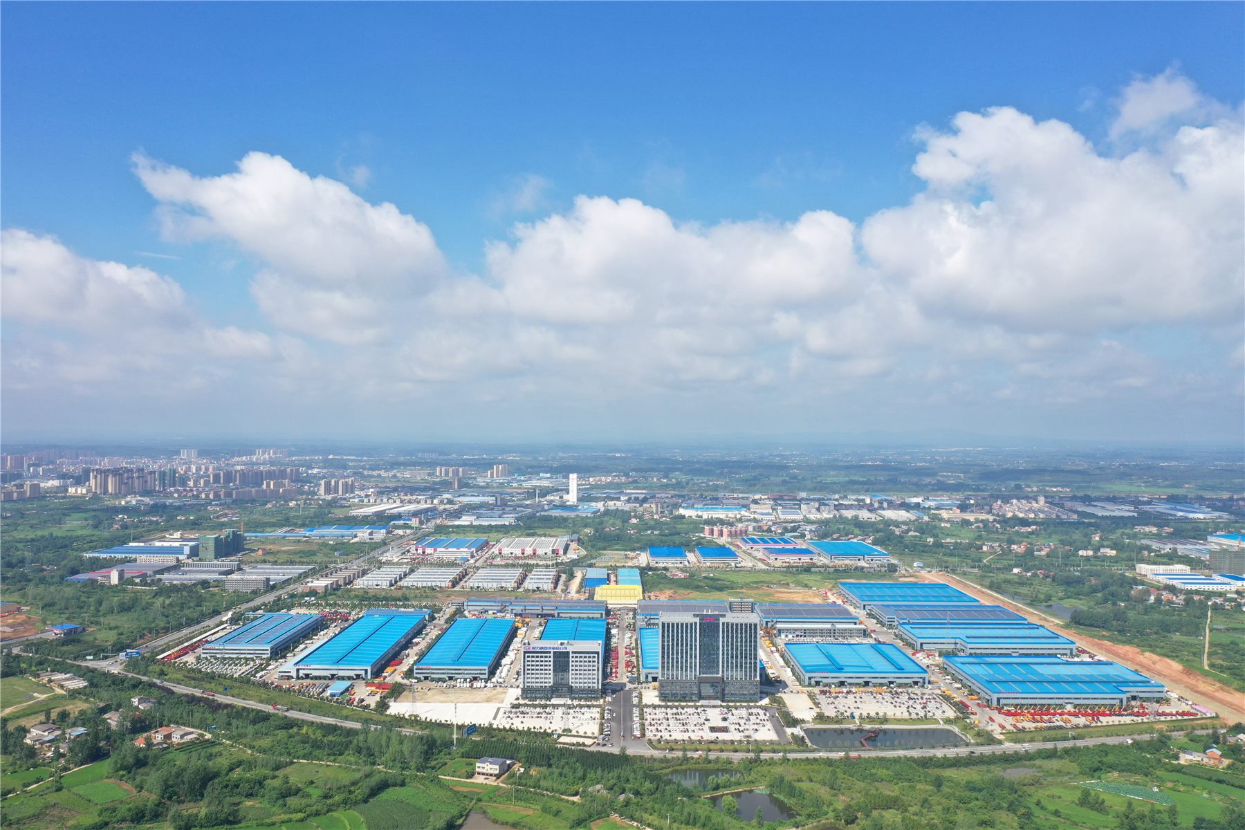 CLW factory aerial view